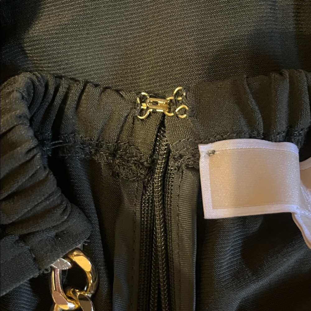 Michael Kors Olive Green Dress with Gold Accents - Picture 6 of 6